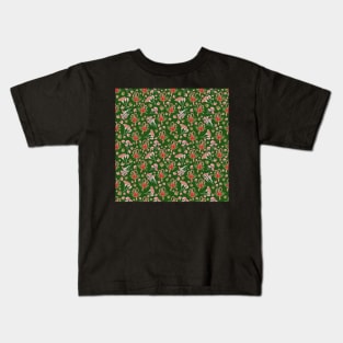 Candy Canes and Gumnuts - An Australian Christmas Print Kids T-Shirt